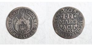 3 Mark States of Germany Argent 