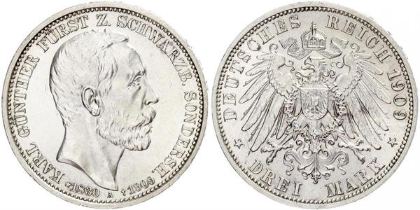 3 Mark  Argent 