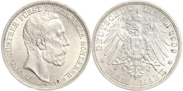 3 Mark  Argent 