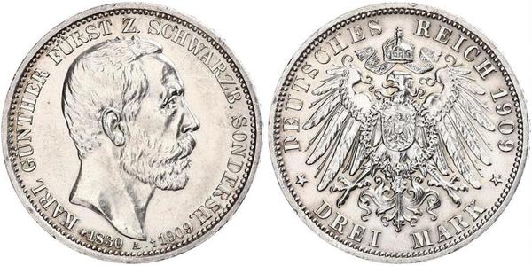 3 Mark  Argent 