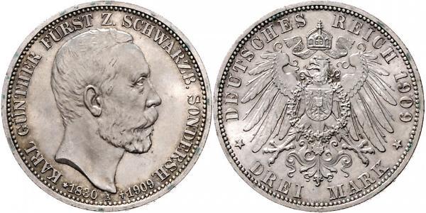 3 Mark  Argent 