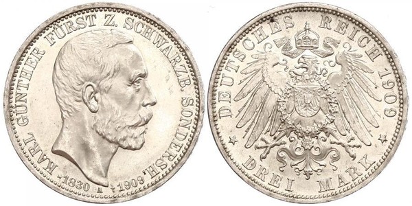 3 Mark  Argent 