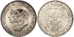 3 Mark Regno di Prussia (1701-1918) Argento Federico Guglielmo III di Prussia  (1770 -1840)