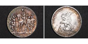3 Mark Regno di Prussia (1701-1918) Argento 