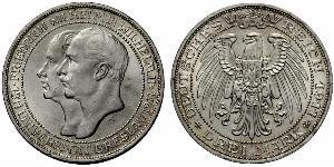 3 Mark Regno di Prussia (1701-1918) Argento Federico Guglielmo III di Prussia  (1770 -1840)