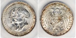 3 Mark Regno di Prussia (1701-1918) Argento Federico Guglielmo III di Prussia  (1770 -1840)