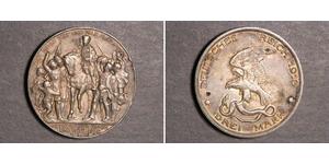 3 Mark Regno di Prussia (1701-1918) Argento 