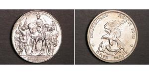 3 Mark Regno di Prussia (1701-1918) Argento 