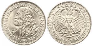 3 Mark Repubblica di Weimar (1918-1933) Argento 