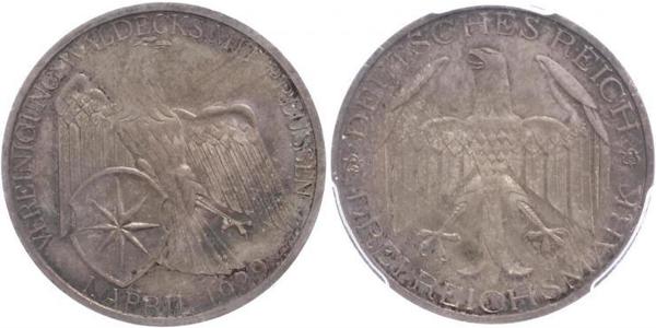 3 Mark Repubblica di Weimar (1918-1933) Argento 