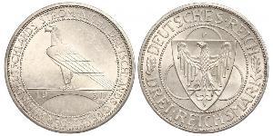 3 Mark República de Weimar (1918-1933) Plata 