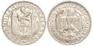 3 Mark República de Weimar (1918-1933) Plata 