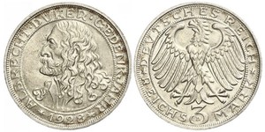 3 Mark República de Weimar (1918-1933) Plata 