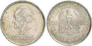 3 Mark República de Weimar (1918-1933) Plata 