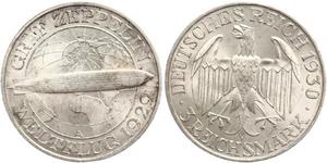 3 Mark República de Weimar (1918-1933) Plata 