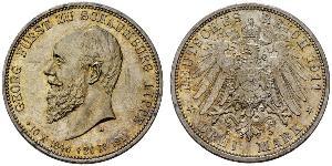 3 Mark Deutsches Kaiserreich (1871-1918) Silber 