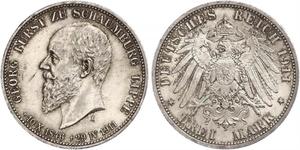 3 Mark Deutsches Kaiserreich (1871-1918) Silber 