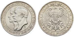 3 Mark Königreich Preußen (1701-1918) Silber Friedrich Wilhelm III (1770 -1840)