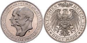 3 Mark Königreich Preußen (1701-1918) Silber Friedrich Wilhelm III (1770 -1840)