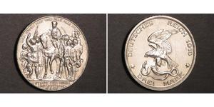 3 Mark Königreich Preußen (1701-1918) Silber 