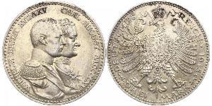 3 Mark Sachsen-Weimar-Eisenach (1809 - 1918) Silber Wilhelm Ernst (Sachsen-Weimar-Eisenach)