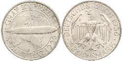 3 Mark Weimarer Republik (1918-1933) Silber 