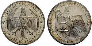 3 Mark Weimarer Republik (1918-1933) Silber 