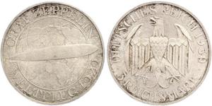 3 Mark Weimarer Republik (1918-1933) Silber 