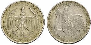 3 Mark Weimarer Republik (1918-1933) Silber 