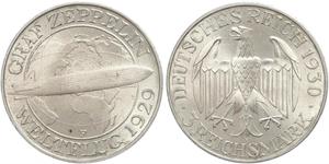 3 Mark Weimarer Republik (1918-1933) Silber 