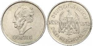 3 Mark Weimarer Republik (1918-1933) Silber 