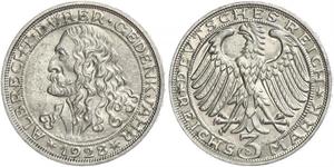 3 Mark Weimarer Republik (1918-1933) Silber 