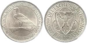 3 Mark Weimarer Republik (1918-1933) Silber 