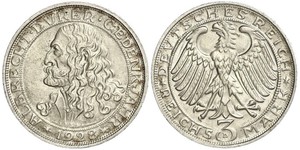 3 Mark Weimarer Republik (1918-1933) Silber 