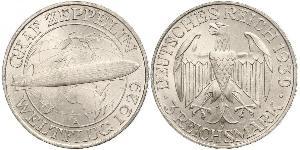 3 Mark Weimarer Republik (1918-1933) Silber 