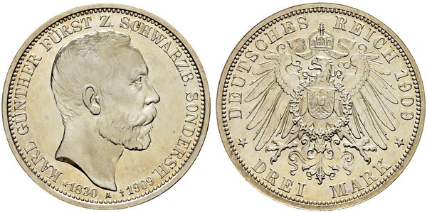 3 Mark  Silber 