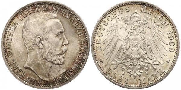 3 Mark  Silber 