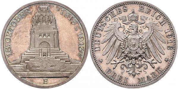 3 Mark Germany Silver 
