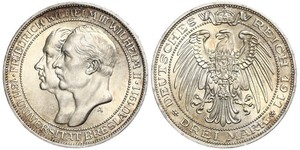 3 Mark Kingdom of Prussia (1701-1918) Silver Frederick William III of Prussia (1770 -1840)