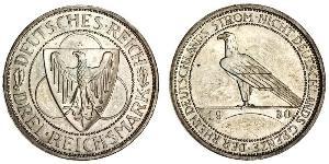 3 Mark Weimar Republic (1918-1933) Silver 