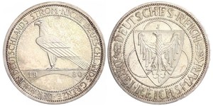 3 Mark Weimar Republic (1918-1933) Silver 