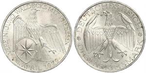 3 Mark Weimar Republic (1918-1933) Silver 