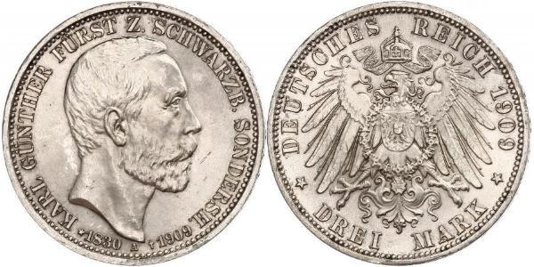 3 Mark  Silver 