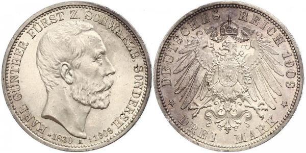 3 Mark  Silver 