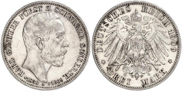 3 Mark  Silver 