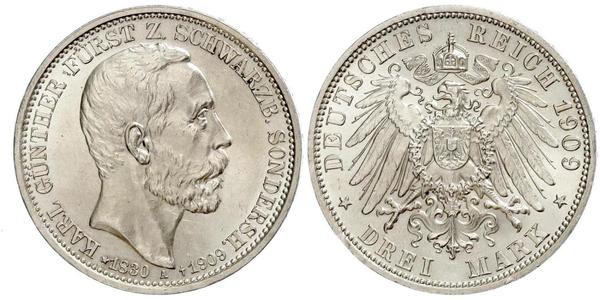 3 Mark  Silver 