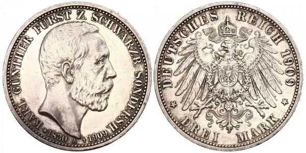 3 Mark  Silver 
