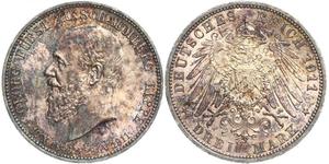 3 Mark 德意志帝國 (1871 - 1918) 銀 
