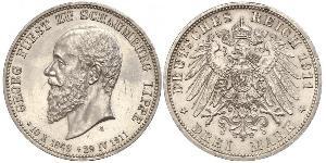 3 Mark 德意志帝國 (1871 - 1918) 銀 