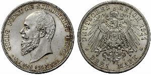 3 Mark 德意志帝國 (1871 - 1918) 銀 